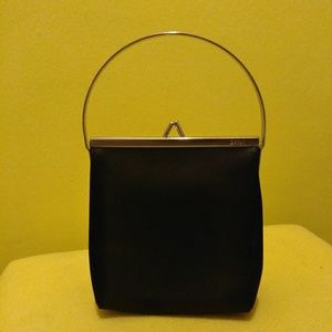 DKNY satin hand purse